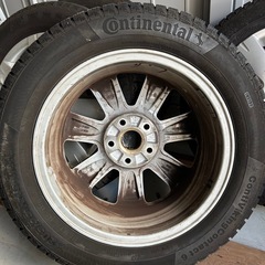 スタッドレスタイヤホイールセット　205/55R16 16インチ　フォルクスワーゲン　アウディ の画像