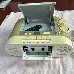 東芝 CDラジオカセットレコーダー　2015年製の画像