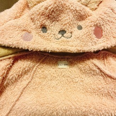 kid's zooのボアポンチョの画像