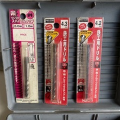 【工具まとめ】ドリルタップセット ねじ切り 金属加工 DIY 工具の画像