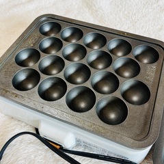 電気たこ焼き器（18個）ミニホットプレートの画像