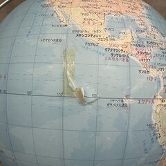 【那須町役場】全回転地球儀大 3　千万分の1 スケール　模型　地球　理科　地理　受験【管理番号355】の画像