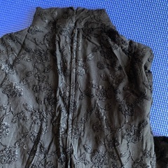 黒　ワンピース　刺繍　あげます♡の画像