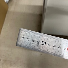 ロ2511-252 シンワ測定　直尺シルバー　上下段1mmピッチ　1mの画像