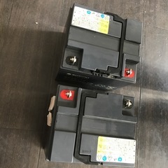 セニアカーバッテリー程度良しセットの画像