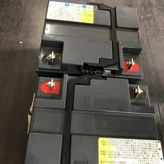セニアカーバッテリー程度良しセットの画像