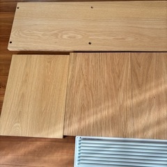 　★未使用品★無印良品　スタッキングシェルフ　追加3段　オーク材の画像