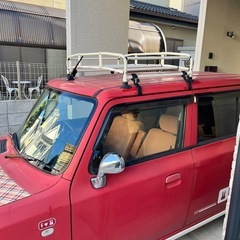 アルトラパン純正ルーフキャリアの画像