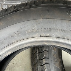 ミシュラン　265/60/18 残溝あり5-6部山
の画像