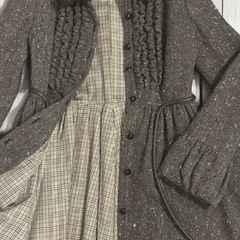 バーバリーブルーレーベル　ロングコートMサイズの画像