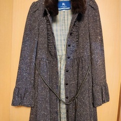 バーバリーブルーレーベル　ロングコートMサイズの画像