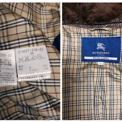 バーバリーブルーレーベル　ロングコートMサイズの画像