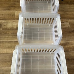 無印良品　半透明ラックの画像