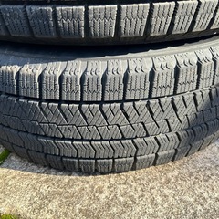 2021年製 BRIDGESTONE 195/65R15 91S BLIZZAK XG02 ブリザック ブリヂストン スタッドレス VRX2 4本セット　純正ホイール付の画像