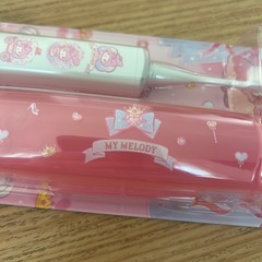 電動歯ブラシ　マイメロディ　ケース付きの画像
