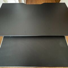 ゲーミングデスク　昇降可能　キーボードスライダー式の画像