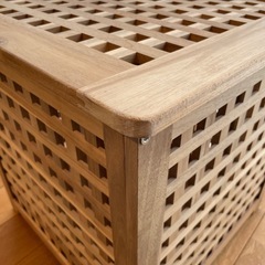 イケア サイドテーブル 収納 HOL ホールの画像