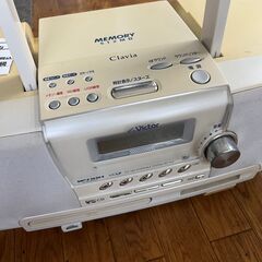 【リサイクルショップどりーむ鹿大前店】No.3343　CDラジカセ　ヴィクターの画像