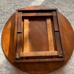 アンティーク折りたたみちゃぶ台の画像