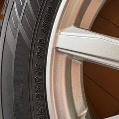 【ホイール付きスタッドレスタイヤ】の画像