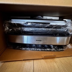 Zojirushi ホットプレート たこ焼きプレート付きの画像