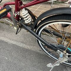 【リサイクルショップどりーむ鹿大前店】No.540　折り畳み式自転車　20INCH　ギア〇　の画像