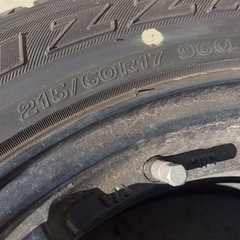 【スタッドレスタイヤ】ブリヂストン17インチの画像