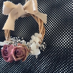 ドライフラワー ミニリースの画像