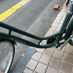 【リサイクルショップどりーむ鹿大前店】No.541　自転車　27INCH　美品♪　ライト・鍵〇　嬉しいカゴ付き♪の画像