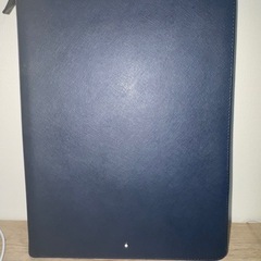 モンブラン　レザージップケース　A4ノートパッド