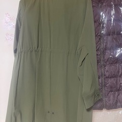 カーキー アウターの画像