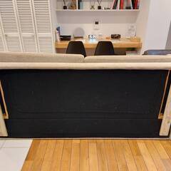 BoConcept｜3人掛けソファ｜中古｜汚れ・壊れあり（脚）｜ライトグレーの画像