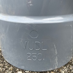 塩ビ　エルボ　VU 250の画像