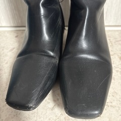 ロングブーツ　くろ黒の画像