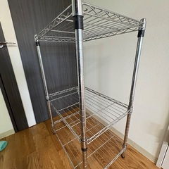 無印良品　スチールラックの画像
