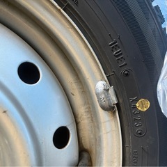 冬タイヤ軽四2023年製の画像