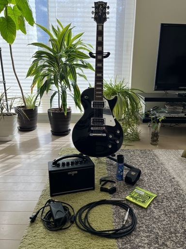 バーニー　フェルナンデス　レスポール　エレキギターセット　ジョンサイクスモデル　 新品セイモアダンカン搭載