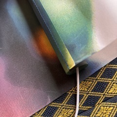 福留　巨大タペストリーの画像