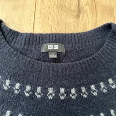 ユニクロ　メンズ　セーター　の画像