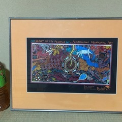 オーストラリアアート　2点セットの画像