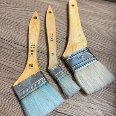 万能はけ はけ 50mm 20mm 油性 水性 DIY 塗装 工事 リメイクの画像