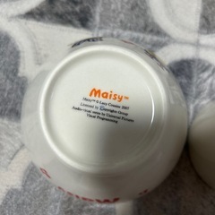 メイシーちゃんお椀とマグカップ　未使用の画像