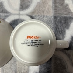 メイシーちゃんお椀とマグカップ　未使用の画像