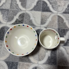 メイシーちゃんお椀とマグカップ　未使用の画像
