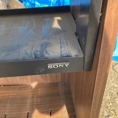 ジャンク SONY レコード棚 オーディオ棚 リメイク 材料の画像