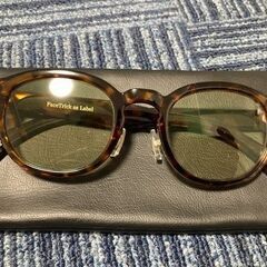 新品未使用 サングラス2本セット　ライトブラウン+1.50 ライトグリーン+1.50の画像