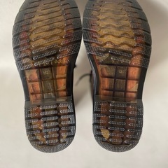 合成皮革 冬用 レディース ブーツ スノーブーツ 24㎝ 赤茶色 スケルトン ゴム底 未使用自宅保管品  の画像