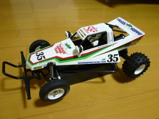 タミヤ　ラジコン　グラスホッパー　未走行　飾っていました