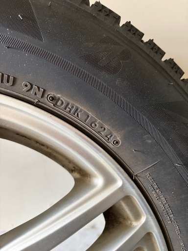 195/65r15 BRIDGESTONE XG02 2024年製　スタッドレス　