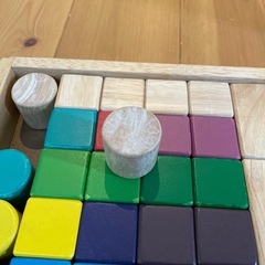 積み木  NICHIGAN 12色　の画像